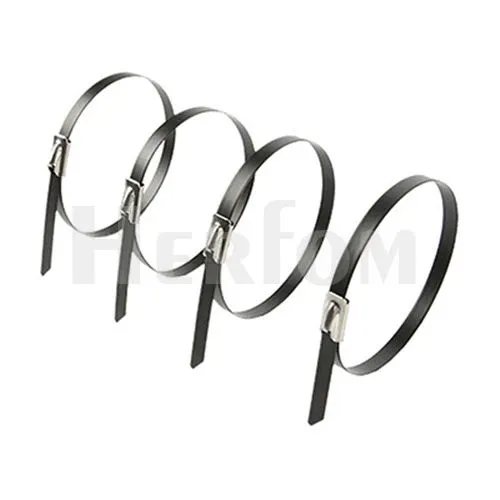 Plastic Spray/Coated Stainless Steel Cable Tie